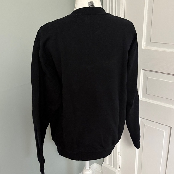 ACOTAR Velaris Black Gold Crewneck Sweater Ladies Medium - Picture 3 of 4